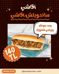 ساندويتش اقاشي دجاج