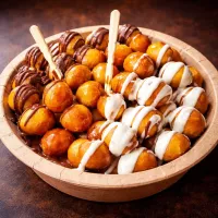 زلابية بالشوكولاته (كبير)